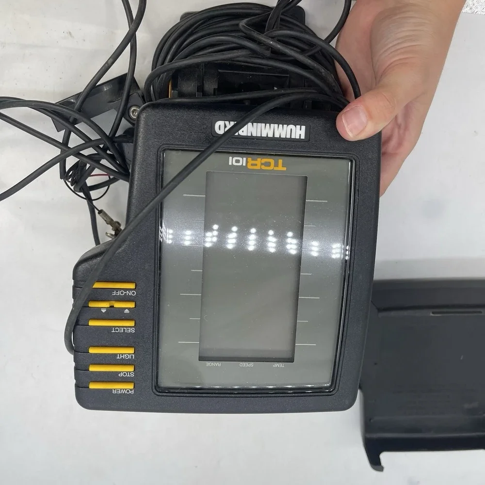 Hummingbird TCR 101 Depth Sounder Fishfinder In Carrying Case and Cover